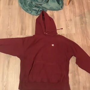 chandail champion délavé bourgogne